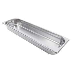 Winco SPJL-2HL Half Size Long Steam Pan, Stainless Replacement Image