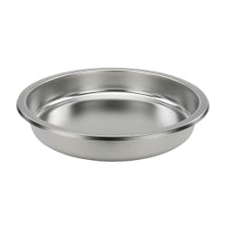 Winco 602-FP 6 qt Round Food Pan for 103A, 103B, 308A & 602 Chafers, Stai... Replacement Image