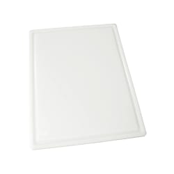 Winco CBI-1824 Grooved Cutting Board, 18 x 24 x 1/2", White Replacement Image