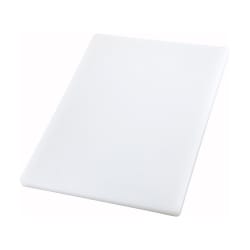 Winco CBXH-1218 Cutting Board, 18" x 12" x 1", White Replacement Image