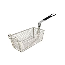Winco FB-05 Fryer Basket w/ Coated Handle & Front Hook, 11" x 5 3/8&... Replacement Image