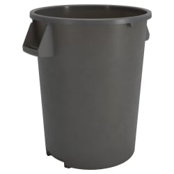Carlisle 44 gallon Commercial Trash Can - Plastic, Round, Foot Rated (8410442... Replacement Image