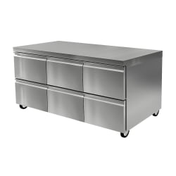 Delfield D4472NP 72"W Undercounter Refrigerator w/ 6 Drawers, 115v Replacement Image