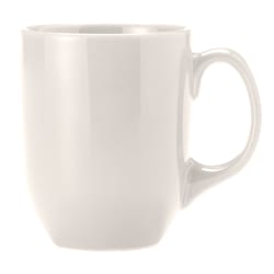 Libbey 903042001 11 oz Mug, Uncarved, Flint Body, White Replacement Image