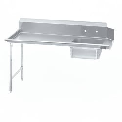 Advance Tabco DTS-S70-72L-X 71" Straight Dish Table - Left to Right, (1)... Replacement Image