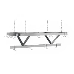 Advance Tabco SC-48 48" Ceiling-Mount Pot Rack w/ (12) Double Hooks, Ste... Replacement Image