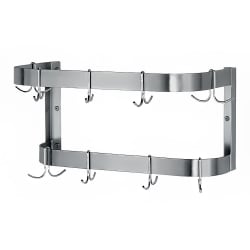 Advance Tabco SW-36 36" Wall-Mount Pot Rack w/ (12) Double Hooks, Stainl... Replacement Image
