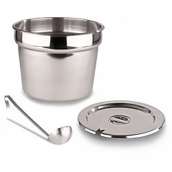 Nemco 66088-10 Inset, Cover & Ladle For 11 qt Warmers Cookers Model 6101A... Replacement Image