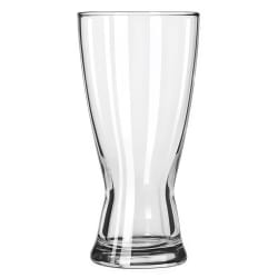 Libbey 183 15 oz Hourglass Design Pilsner Glass - Safedge Rim Guarantee Replacement Image