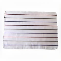 Chef Revival White Terry Cloth Towel w/ Multi-Colored Strips, 20" x 28&q... Replacement Image