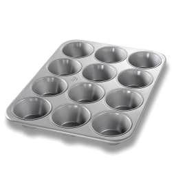 Chicago Metallic Muffin/Pecan Roll Pan, Makes (12) 3 11/16" Muffins, AME... Replacement Image