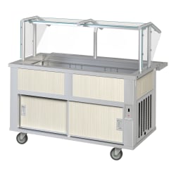 Dinex DXP4BCM 54 1/4" DineXpress™ Cold Food Bar - 4 Pan Capacity, Floor... Replacement Image
