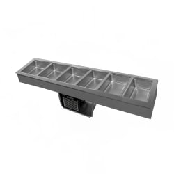 Delfield 8186-EFP 86" Drop-In Refrigerator w/ (6) Pan Capacity - Cold Wa... Replacement Image
