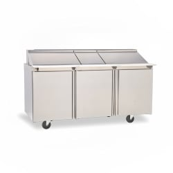 Delfield 4472NP-30M 72" Mega Top Sandwich/Salad Prep Table w/ Refrigerat... Replacement Image