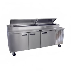 Delfield 18699PTBMP 99" Pizza Prep Table w/ Refrigerated Base, 115v Replacement Image