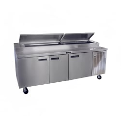 Delfield 18691PTBMP 91" Pizza Prep Table w/ Refrigerated Base, 115v Replacement Image