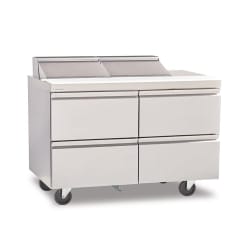 Delfield D4464NP-24M 64" Mega Top Sandwich/Salad Prep Table w/ Refrigera... Replacement Image