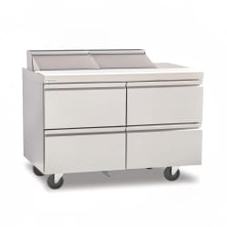 Delfield D4448NP-12 48" Sandwich/Salad Prep Table w/ Refrigerated Base,... Replacement Image