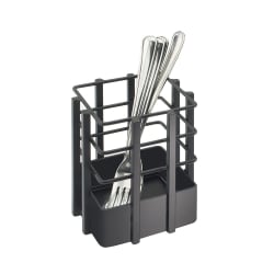Cal-Mil 1544-13 Flatware Display, 4 x 4 x 4 1/2", Black Replacement Image