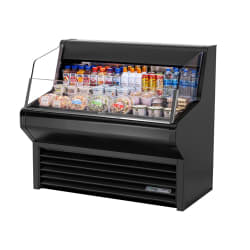 True THAC-48-HC-LD 48 1/8" Horizontal Open Air Cooler w/ (3) Levels - Bl... Replacement Image