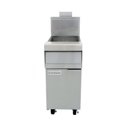 Frymaster MJ140 Gas Fryer - (1) 40 lb Vat, Floor Model, Natural Gas Replacement Image