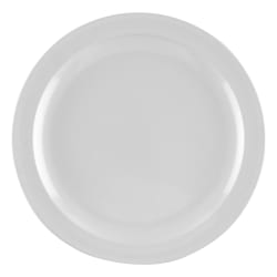 GET 10 1/4" Round Melamine Dinner Plate, White (DP-510-W) Replacement Image