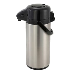 Winco APSP-925 2 1/2 Liter Push Button Airpot, Stainless Steel Liner Replacement Image