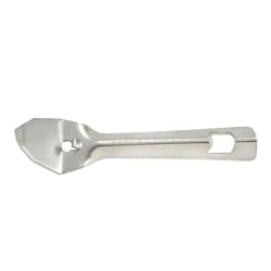 Winco CO-302 7" Bottle Opener/Can Punch, Stainless Replacement Image