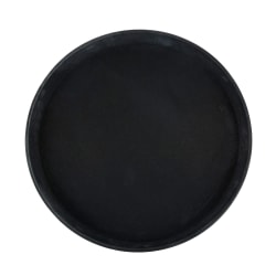 Winco TRH-11K 11" Round Easy Hold Tray, Black Replacement Image