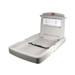 Rubbermaid FG781988LPLAT Vertical Wall-Mounted Changing Station - Plastic, Pl... Replacement Image