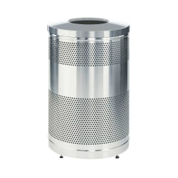 Rubbermaid FGS55SSTSSPL 51-gal Cans Recycle Bin - Indoor/Outdoor, Decorative Replacement Image