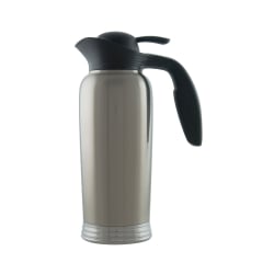 Service Ideas 1 1/16 qt Creamer - Stainless Steel, Silver/Black (10-00744-000... Replacement Image