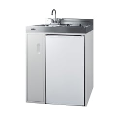 Summit C30ELGLASS 30" All-In-One Kitchenette w/ Cooktop, Refrigerator/Fr... Replacement Image