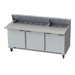Beverage-Air SPE72HC-18C 72" Hydrocarbon Series Sandwich/Salad Prep Tabl... Replacement Image