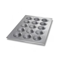 Chicago Metallic Cupcake Pan w/ (15) 10 oz Cup Capacity, Aluminized Steel (43... Replacement Image
