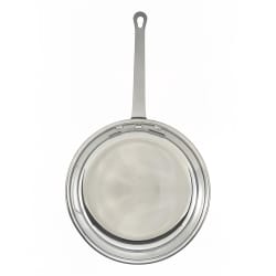Winco AFP-8 8" Aluminum Frying Pan w/ Solid Metal Handle Replacement Image