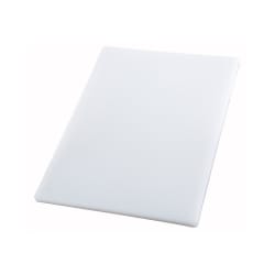 Winco CBH-1218 Cutting Board, 12" x 18" x 3/4", White Replacement Image