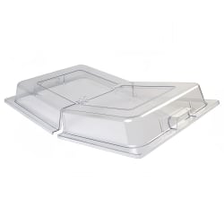 Winco C-DPFH Full Size Dome Hinged Cover, Polycarbonate Replacement Image