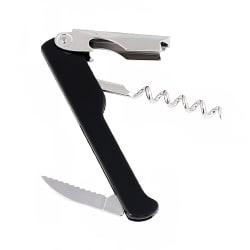 Winco CO-712 Waiter's Corkscrew w/ Foil Cutter & Bottle Cap Opener,... Replacement Image