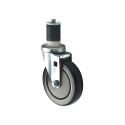 Winco CT-1 5" Stem Caster Set w/ Brake for Work Tables Replacement Image