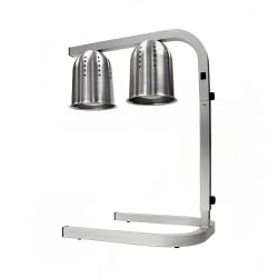 Winco EHL-2 2 Bulb Heat Lamp w/ Adjustable Arm, Aluminum, 120v Replacement Image