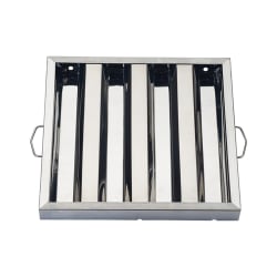 Winco HFS-2016 Hood Baffle Filter - 20" x 16", Stainless Replacement Image