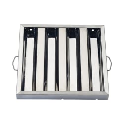 Winco HFS-1620 Hood Baffle Filter - 16" x 20", Stainless Replacement Image