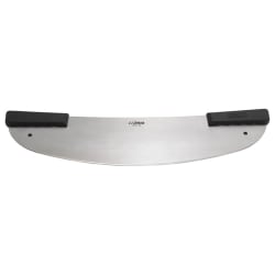 Winco KPP-20 20" Pizza Knife w/ Black Plastic Handles, Stainless Steel Replacement Image