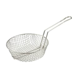 Winco MSB-08 8" Culinary Basket w/ Handle - Coarse Mesh, Steel Replacement Image