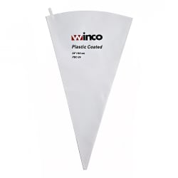 Winco PBC-24 24" Pastry Bag w/ Cotton Exterior, Plastic Coated Interior Replacement Image