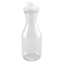 Winco PDT-15 1 1/2 L Polycarbonate Decanter w/ Lid Replacement Image