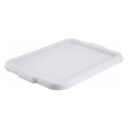 Winco PL-57W Bus Box Cover - 20 1/4" x 15 1/2", White Replacement Image