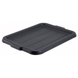 Winco PL-57K Bus Box Cover - 20 1/4" x 15 1/2", Black Replacement Image