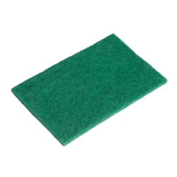 Winco SP-96N Scouring Pad - 9 3/8"L x 6"W, Nylon, Green Replacement Image